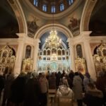 Таинство Соборования (Елеосвящение) в Никольском храме