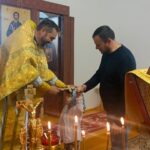Божественная Литургия в приписном храме в честь Святого Равноапостольного князя Владимира (Никольский приход), с.Красное